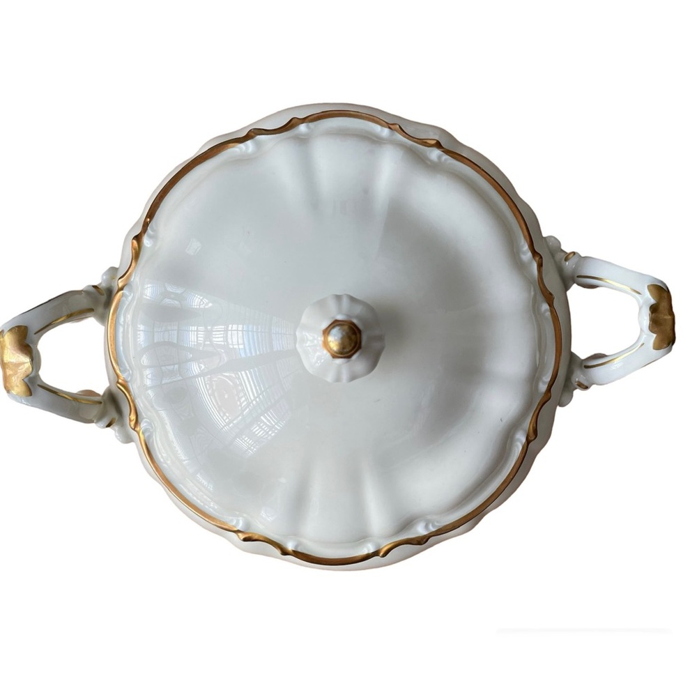 HUTSCHENREUTHER Hamilton Round Covered Vegetable Casserole Tureen Gold T… - Picture 6 of 16